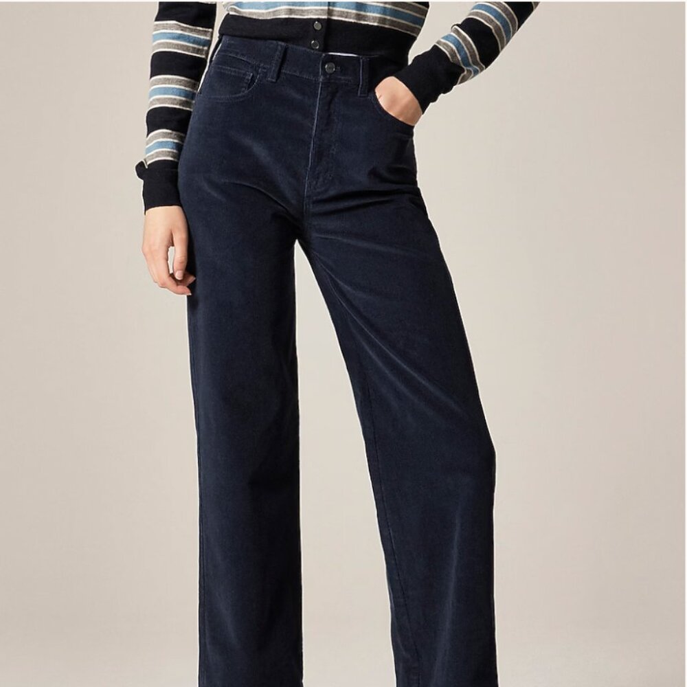 J.Crew Slim-wide pant in corduroy